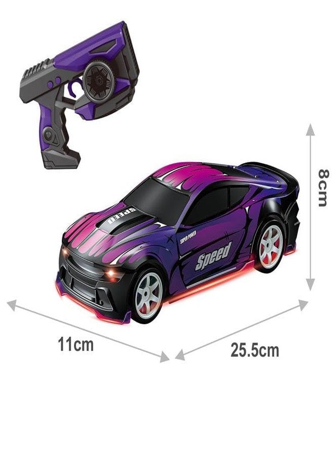 Giptoc 1:18 High Speed Drift RC Car | 2.4G Remote Control Off-Road Racing Car | 4WD Drift Vehicle with Lights | Kids & Boys RC Toy Car - Image 4